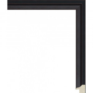 RS128.0.368 Деревянный багет чёрный