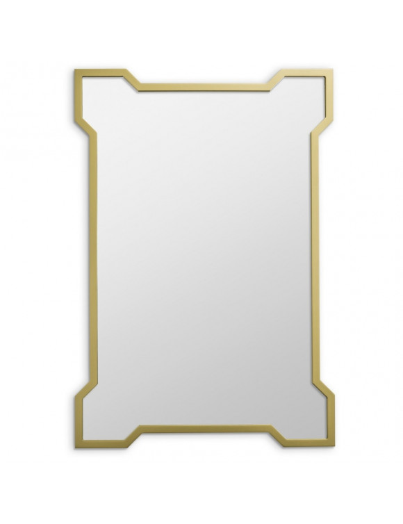 Зеркало в золотой раме Zar Gold (Зар) Svart 70*102 см в интернет-магазине зеркальной мастерской ЗЕРКАЛА-М фото